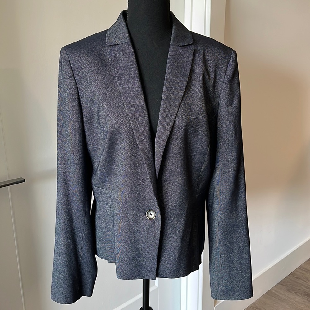 Denim look Blazer from Anne Klein | Size:14